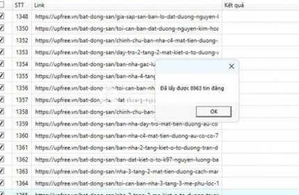 PHẦN MỀM ĐĂNG TIN BĐS VBDSP – TỰ ĐỘNG UP TIN LÊN TOP ALONHADAT